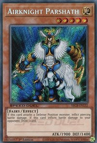 Airknight Parshath (Secret) [SBCB-EN132] Secret Rare | Dragon's Lair Comics and Fantasy Houston TX