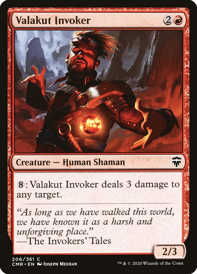 Valakut Invoker [Commander Legends] | Dragon's Lair Comics and Fantasy Houston TX