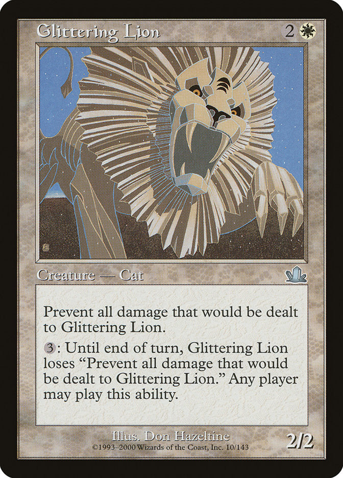 Glittering Lion [Prophecy] | Dragon's Lair Comics and Fantasy Houston TX