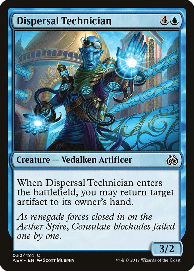 Dispersal Technician [Aether Revolt] | Dragon's Lair Comics and Fantasy Houston TX