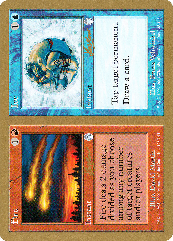 Fire // Ice (Sim Han How) [World Championship Decks 2002] | Dragon's Lair Comics and Fantasy Houston TX