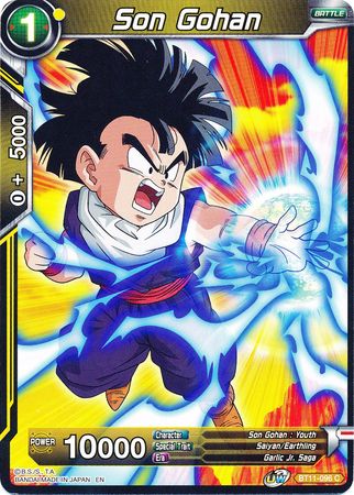 Son Gohan (Yellow) (BT11-096) [Vermilion Bloodline] | Dragon's Lair Comics and Fantasy Houston TX