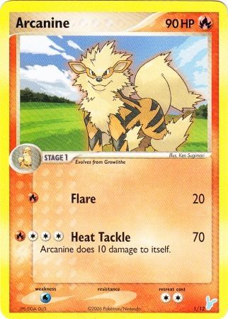 Arcanine (1/12) [EX: Trainer Kit 2 - Minun] | Dragon's Lair Comics and Fantasy Houston TX