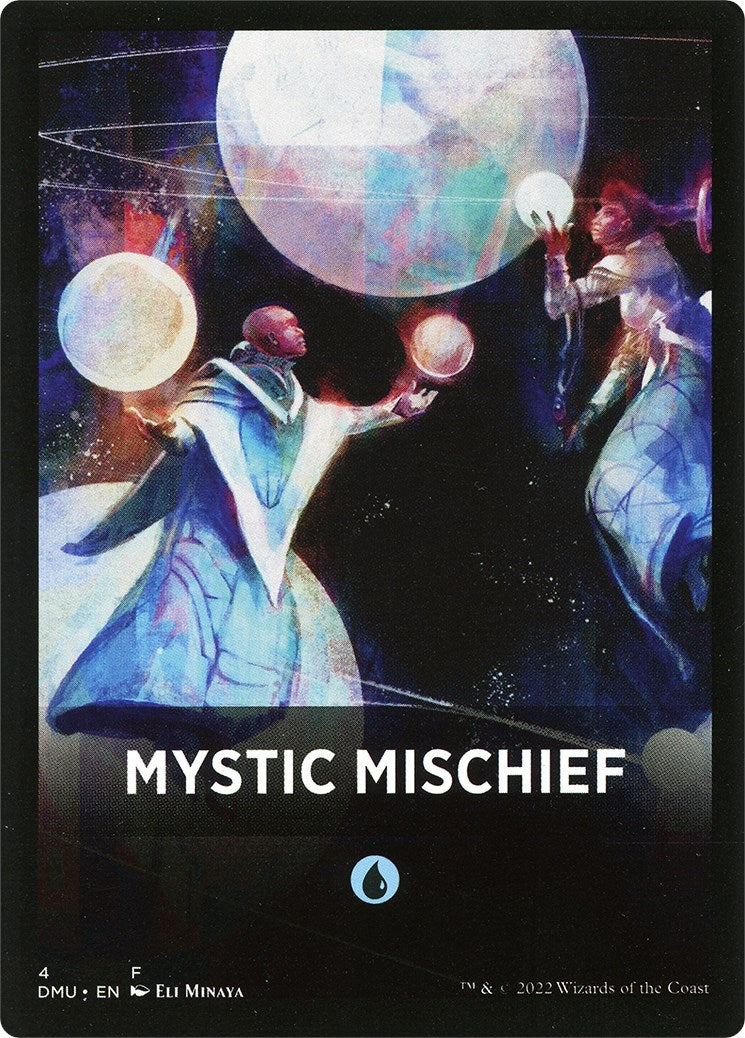 Mystic Mischief Theme Card [Dominaria United Tokens] | Dragon's Lair Comics and Fantasy Houston TX