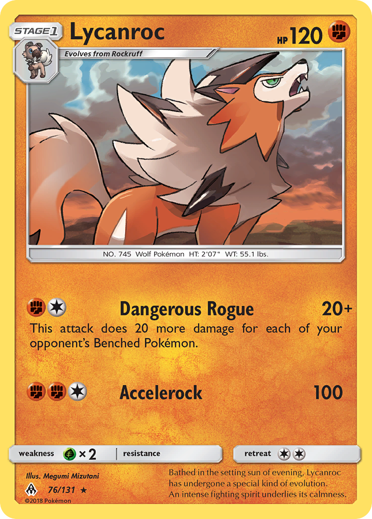 Lycanroc (76/131) [Sun & Moon: Forbidden Light] | Dragon's Lair Comics and Fantasy Houston TX