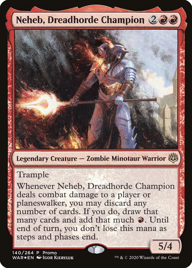 Neheb, Dreadhorde Champion [Resale Promos] | Dragon's Lair Comics and Fantasy Houston TX