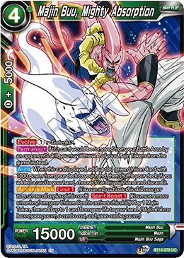 Majin Buu, Mighty Absorption (BT14-078) [Cross Spirits] | Dragon's Lair Comics and Fantasy Houston TX