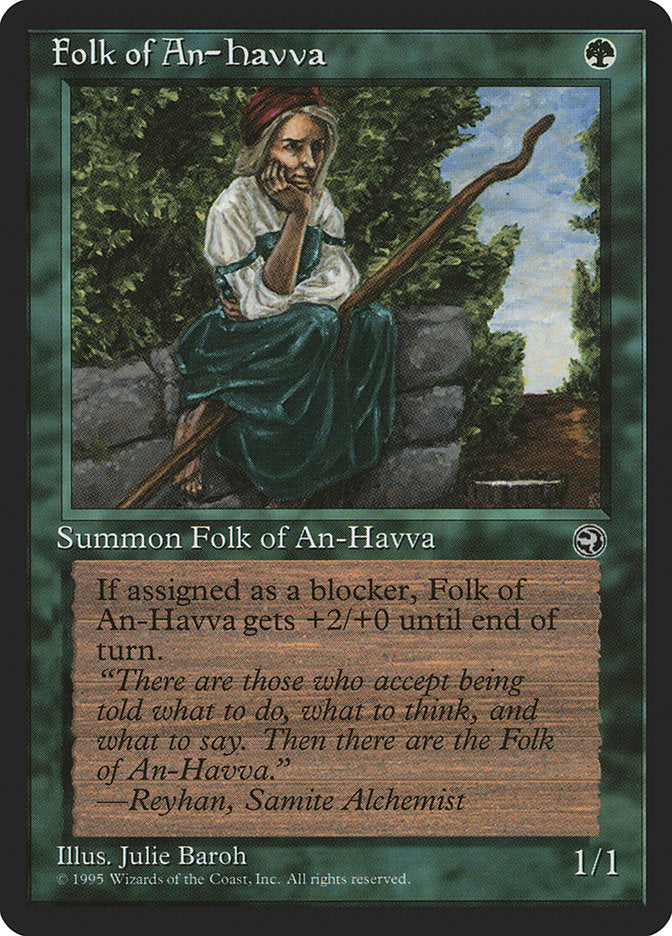 Folk of An-Havva (Reyhan Flavor Text) [Homelands] | Dragon's Lair Comics and Fantasy Houston TX