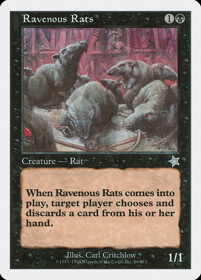 Ravenous Rats [Starter 1999] | Dragon's Lair Comics and Fantasy Houston TX