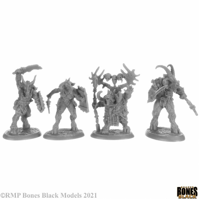 Reaper Bones: Beastmen (4) | Dragon's Lair Comics and Fantasy Houston TX