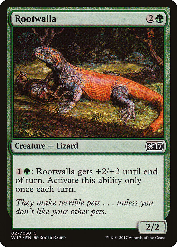 Rootwalla [Welcome Deck 2017] | Dragon's Lair Comics and Fantasy Houston TX