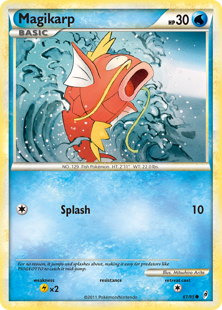 Magikarp (61/95) [HeartGold & SoulSilver: Call of Legends] | Dragon's Lair Comics and Fantasy Houston TX