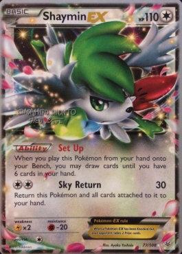 Shaymin EX (77/108) (Black Dragon - Shuntu Sadahiro) [World Championships 2016] | Dragon's Lair Comics and Fantasy Houston TX