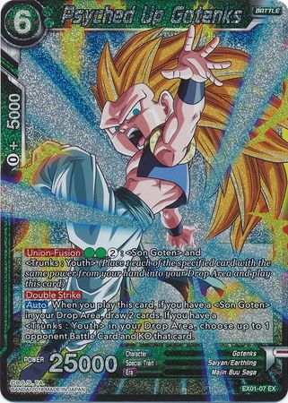 Psyched Up Gotenks (Foil) (EX01-07) [Mighty Heroes] | Dragon's Lair Comics and Fantasy Houston TX