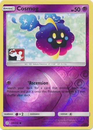 Cosmog (99/236) (Pokemon Club Special Print) [Sun & Moon: Cosmic Eclipse] | Dragon's Lair Comics and Fantasy Houston TX