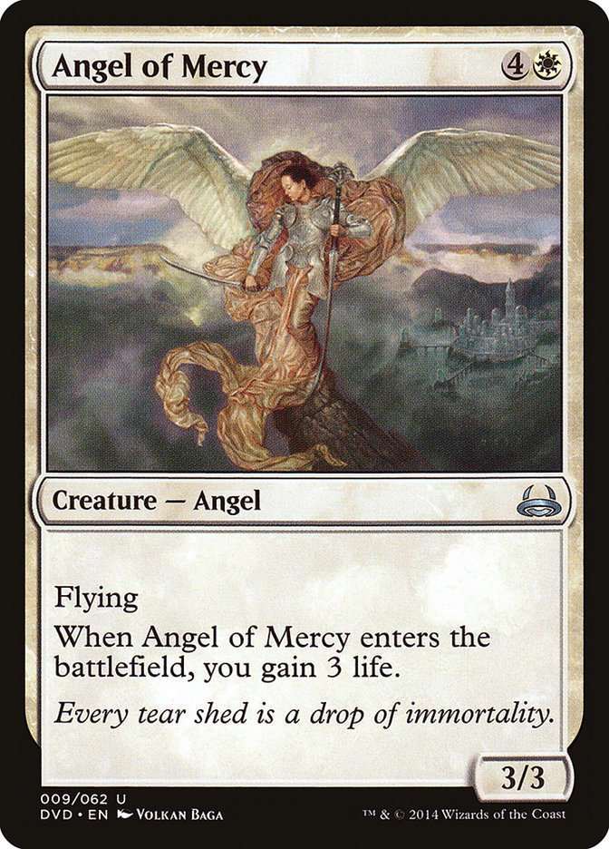 Angel of Mercy (Divine vs. Demonic) [Duel Decks Anthology] | Dragon's Lair Comics and Fantasy Houston TX