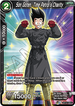 Son Goten, Time Patrol's Charity (Common) (BT13-129) [Supreme Rivalry] | Dragon's Lair Comics and Fantasy Houston TX