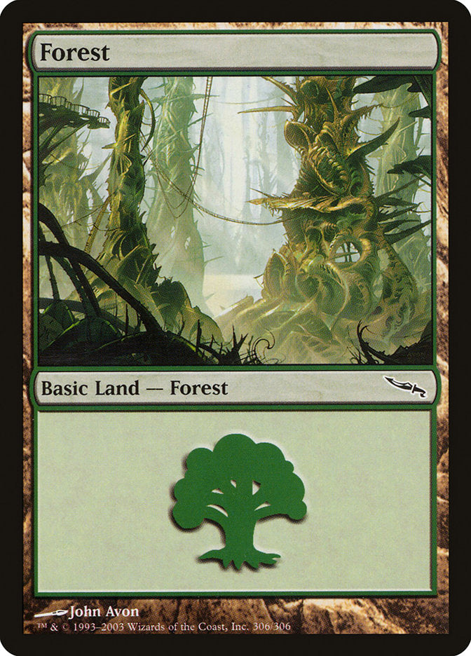 Forest (306) [Mirrodin] | Dragon's Lair Comics and Fantasy Houston TX