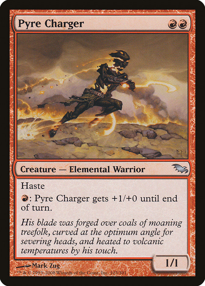 Pyre Charger [Shadowmoor] | Dragon's Lair Comics and Fantasy Houston TX