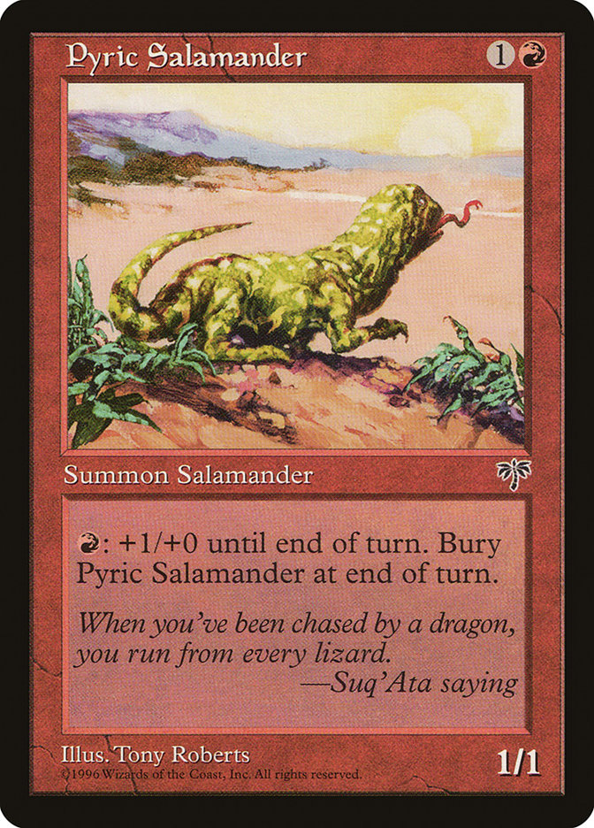 Pyric Salamander [Mirage] | Dragon's Lair Comics and Fantasy Houston TX