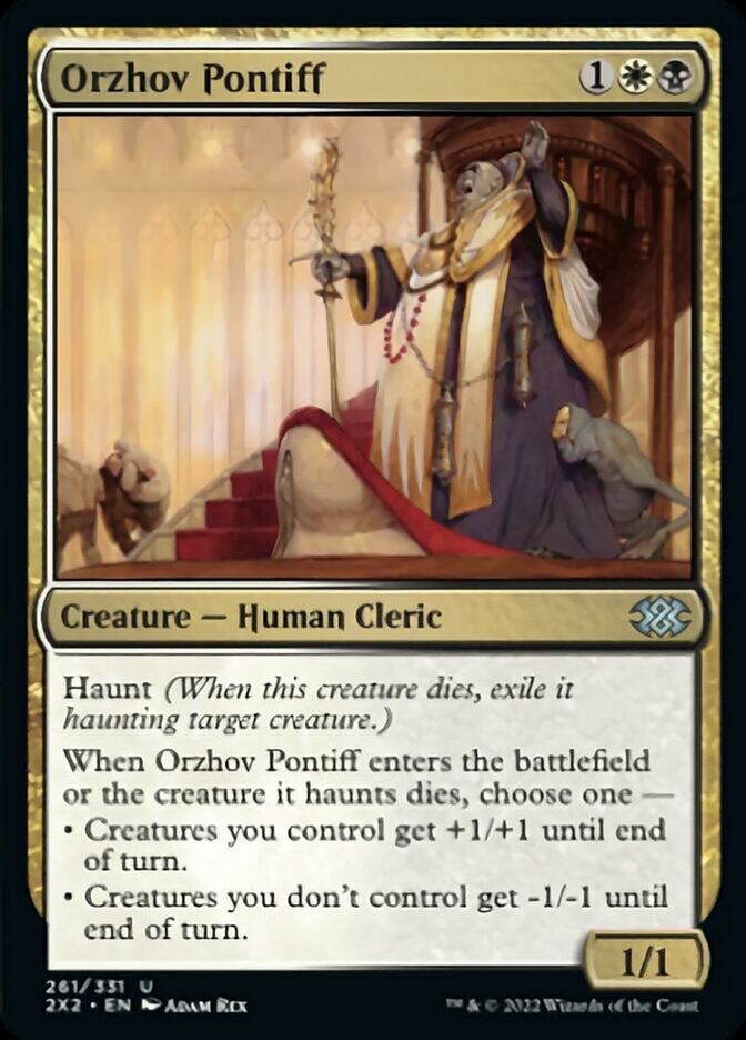 Orzhov Pontiff [Double Masters 2022] | Dragon's Lair Comics and Fantasy Houston TX