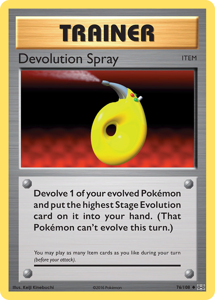 Devolution Spray (76/108) [XY: Evolutions] | Dragon's Lair Comics and Fantasy Houston TX