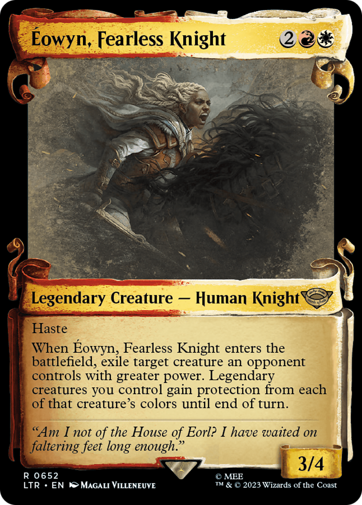 Eowyn, Fearless Knight [The Lord of the Rings: Tales of Middle-Earth Showcase Scrolls] | Dragon's Lair Comics and Fantasy Houston TX