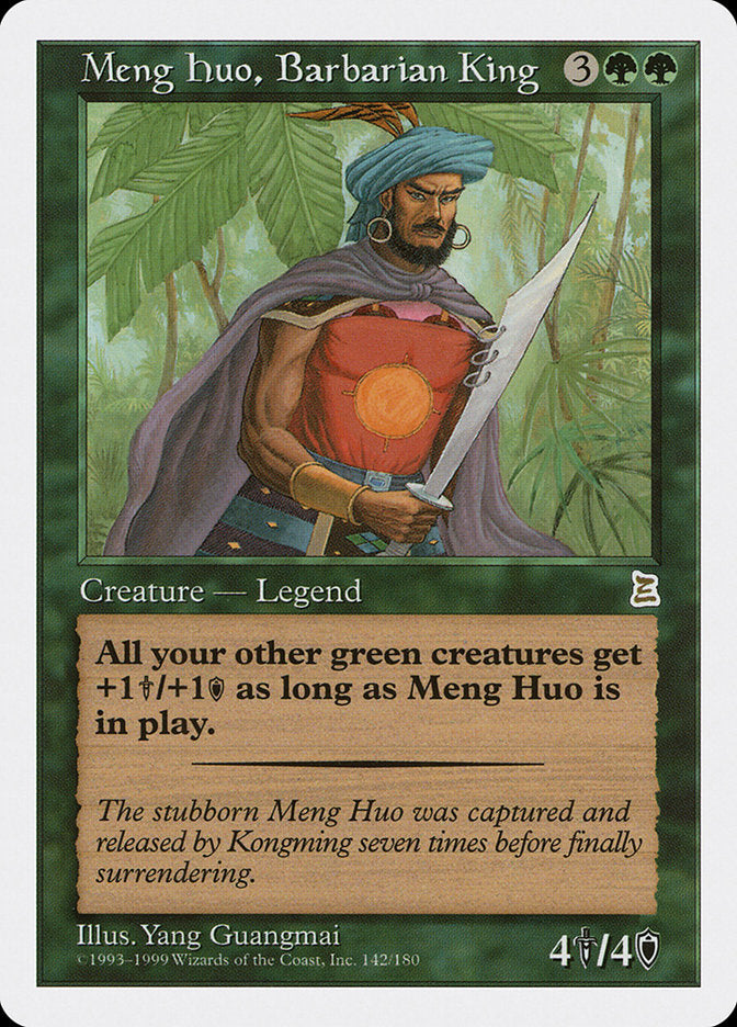 Meng Huo, Barbarian King [Portal Three Kingdoms] | Dragon's Lair Comics and Fantasy Houston TX