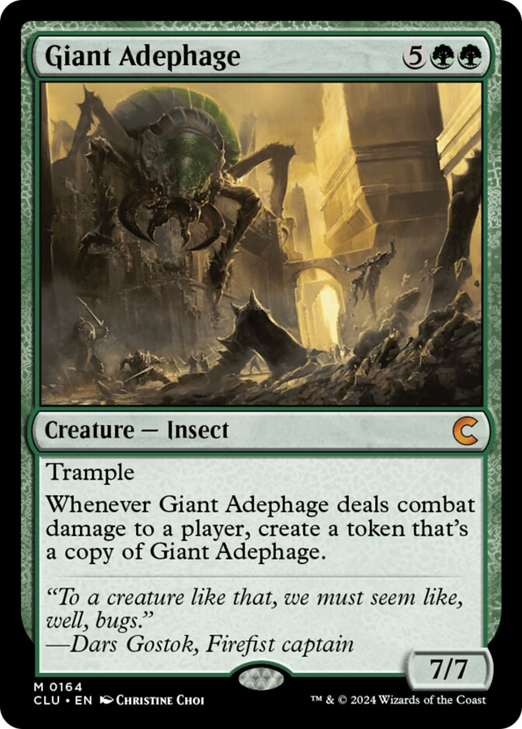 Giant Adephage [Ravnica: Clue Edition] | Dragon's Lair Comics and Fantasy Houston TX