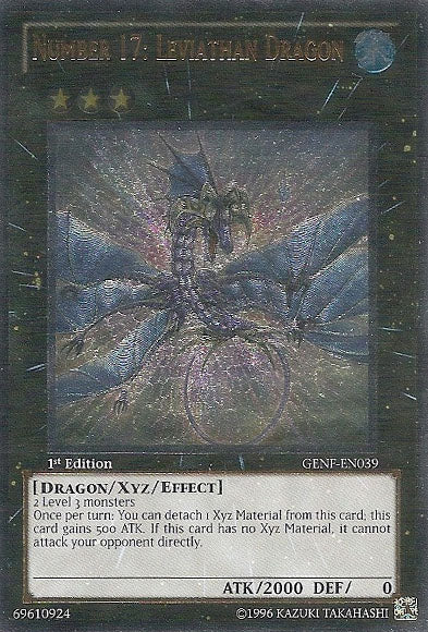 Number 17: Leviathan Dragon [GENF-EN039] Ultimate Rare | Dragon's Lair Comics and Fantasy Houston TX