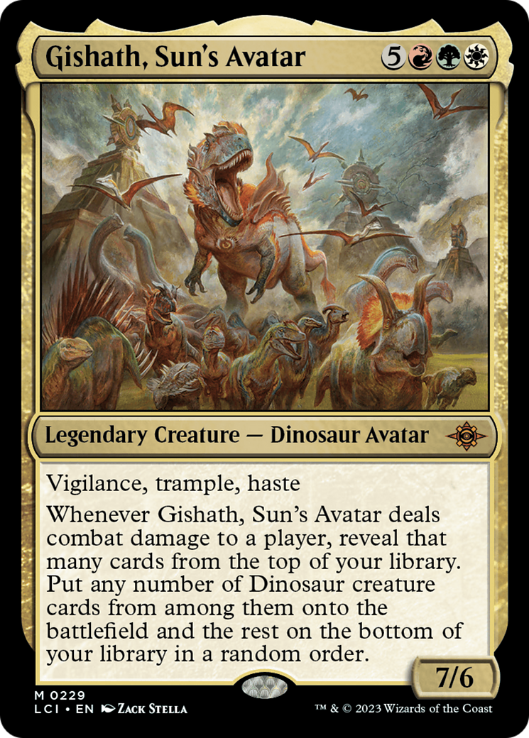 Gishath, Sun's Avatar [The Lost Caverns of Ixalan] | Dragon's Lair Comics and Fantasy Houston TX