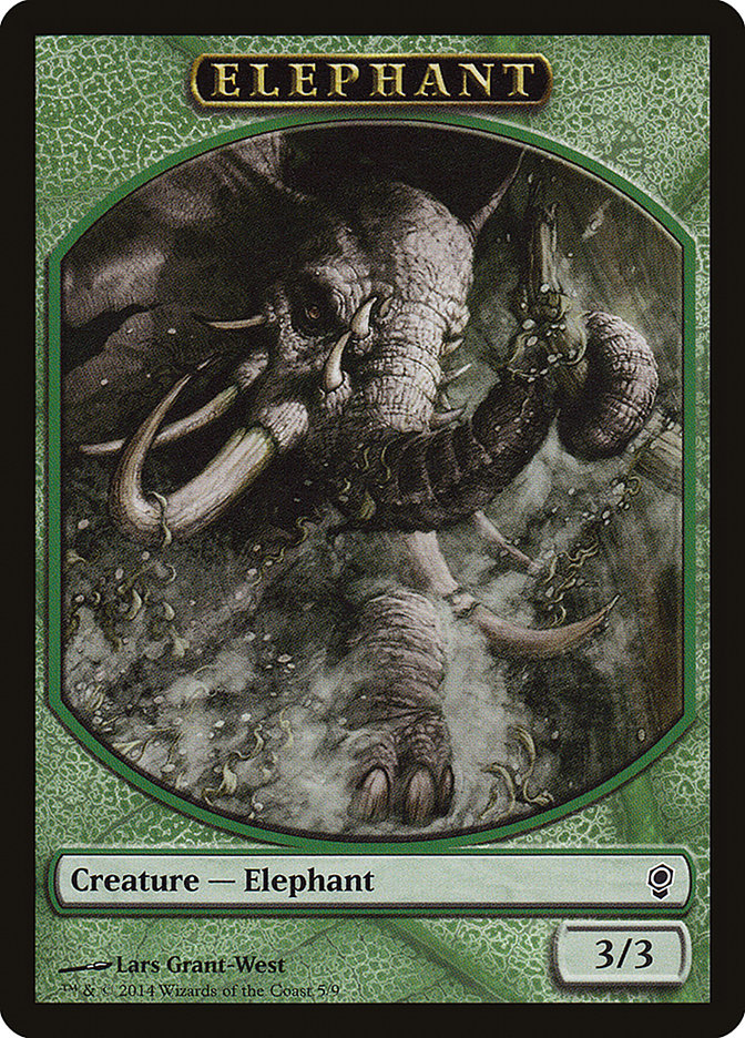 Elephant Token [Conspiracy Tokens] | Dragon's Lair Comics and Fantasy Houston TX