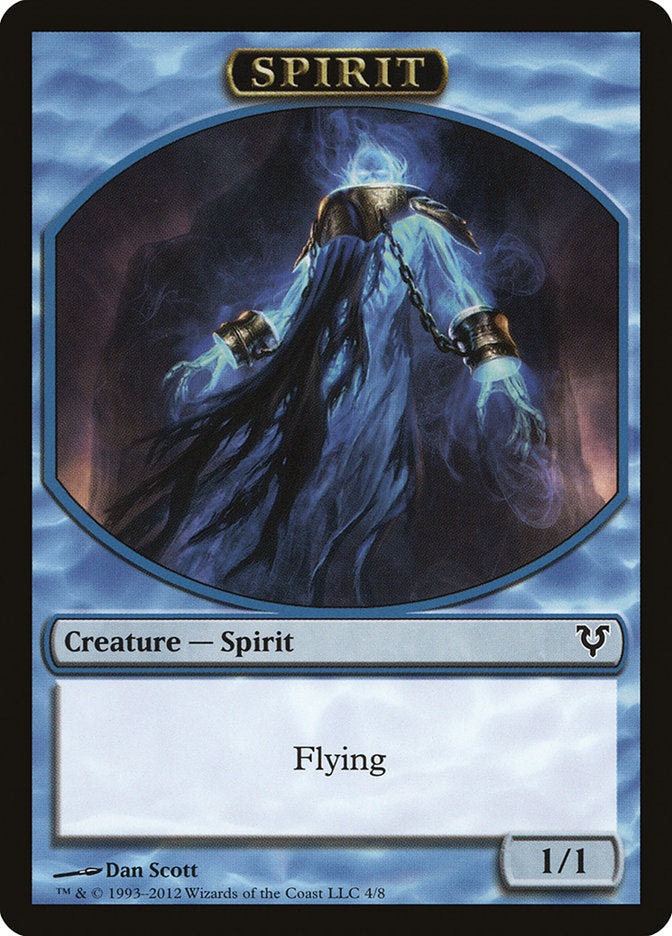 Spirit Token (4/8) [Avacyn Restored Tokens] | Dragon's Lair Comics and Fantasy Houston TX
