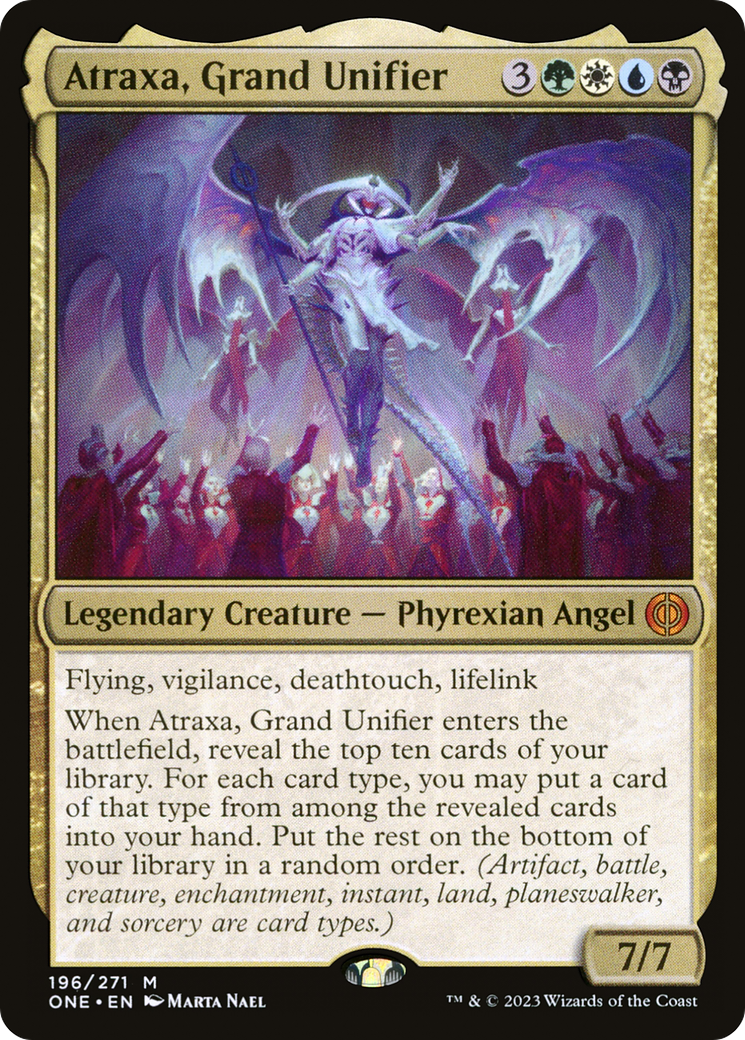 Atraxa, Grand Unifier [Phyrexia: All Will Be One] | Dragon's Lair Comics and Fantasy Houston TX