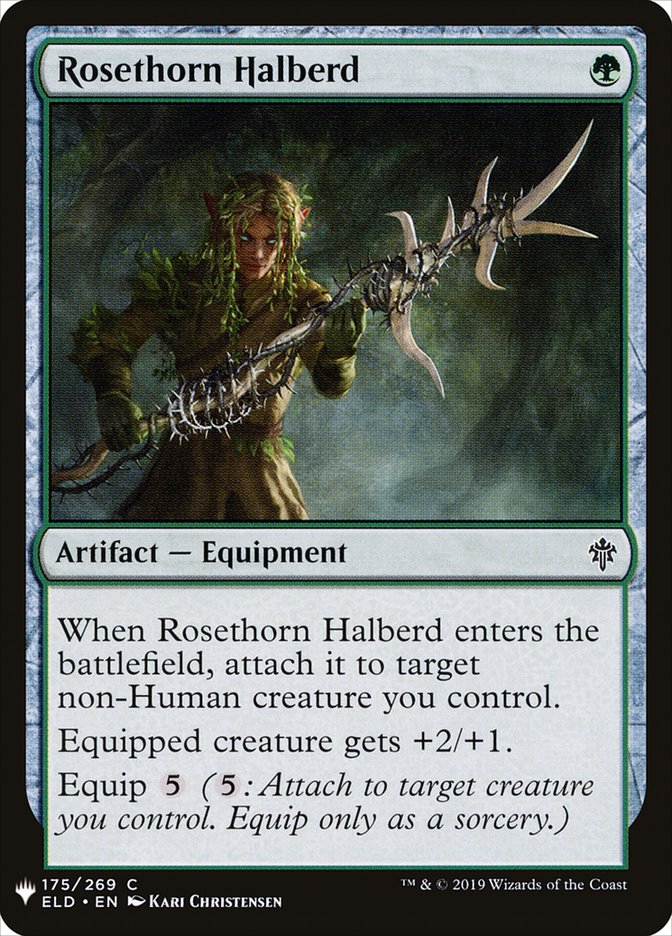 Rosethorn Halberd [Mystery Booster] | Dragon's Lair Comics and Fantasy Houston TX