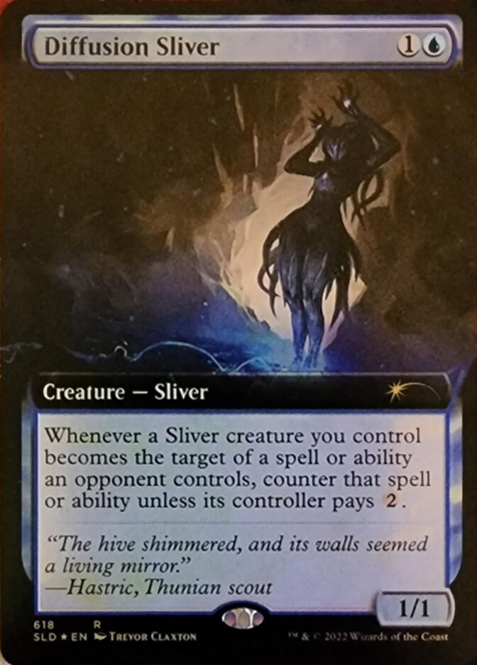 Diffusion Sliver (Extended Art) [Secret Lair Drop Promos] | Dragon's Lair Comics and Fantasy Houston TX