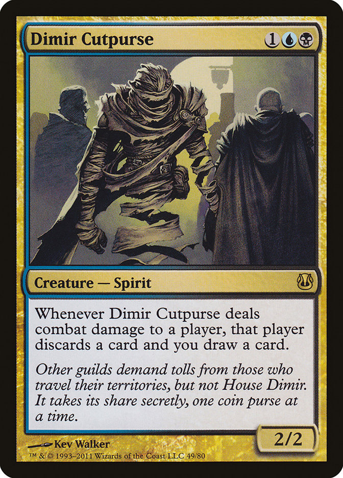 Dimir Cutpurse [Duel Decks: Ajani vs. Nicol Bolas] | Dragon's Lair Comics and Fantasy Houston TX