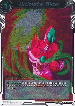 Ultimate Blow (BT8-103_PR) [Malicious Machinations Prerelease Promos] | Dragon's Lair Comics and Fantasy Houston TX