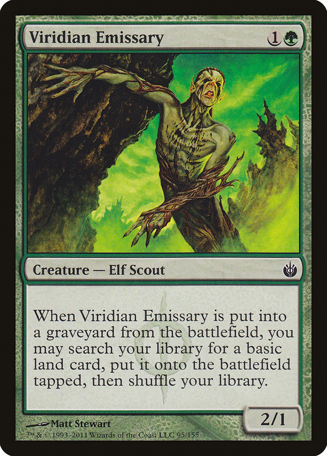 Viridian Emissary [Mirrodin Besieged] | Dragon's Lair Comics and Fantasy Houston TX