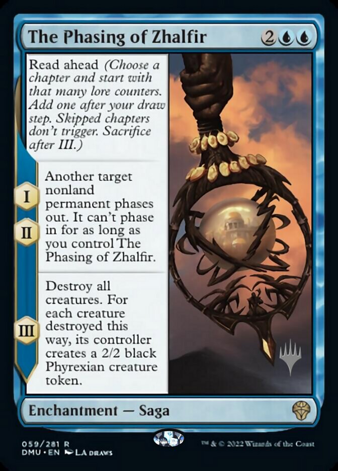 The Phasing of Zhalfir (Promo Pack) [Dominaria United Promos] | Dragon's Lair Comics and Fantasy Houston TX