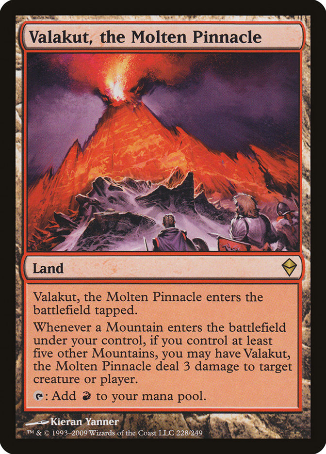 Valakut, the Molten Pinnacle [Zendikar] | Dragon's Lair Comics and Fantasy Houston TX