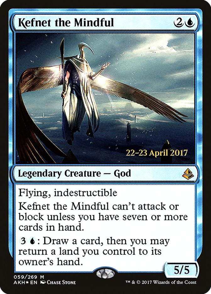 Kefnet the Mindful [Amonkhet Prerelease Promos] | Dragon's Lair Comics and Fantasy Houston TX