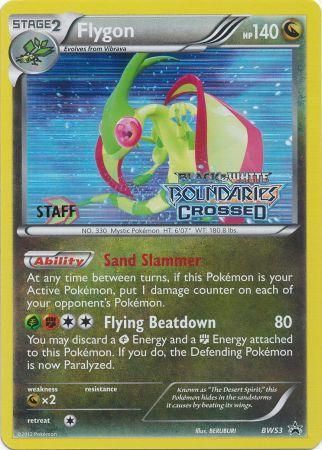 Flygon (BW53) (Staff Prerelease Promo) [Black & White: Black Star Promos] | Dragon's Lair Comics and Fantasy Houston TX