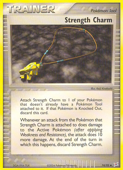 Strength Charm (74/95) [EX: Team Magma vs Team Aqua] | Dragon's Lair Comics and Fantasy Houston TX