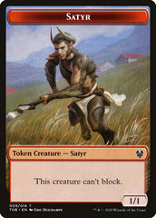 Tentacle // Satyr Double-Sided Token [Theros Beyond Death Tokens] | Dragon's Lair Comics and Fantasy Houston TX