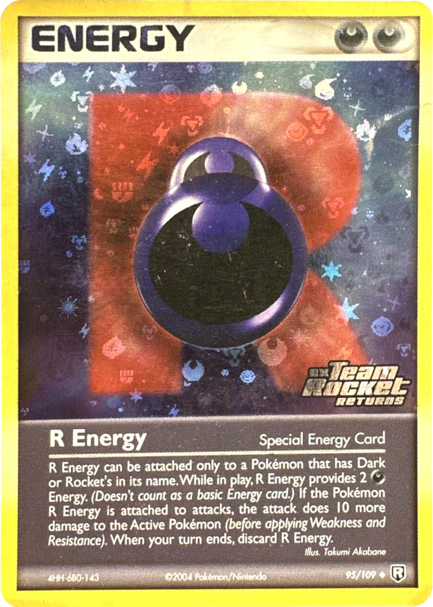 R Energy (95/109) (Stamped) [EX: Team Rocket Returns] | Dragon's Lair Comics and Fantasy Houston TX