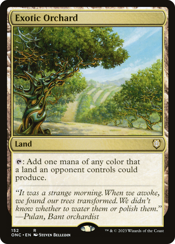 Exotic Orchard [Phyrexia: All Will Be One Commander] | Dragon's Lair Comics and Fantasy Houston TX