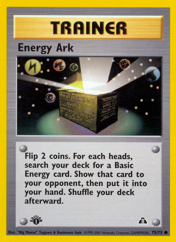 Energy Ark (75/75) [Neo Discovery 1st Edition] | Dragon's Lair Comics and Fantasy Houston TX