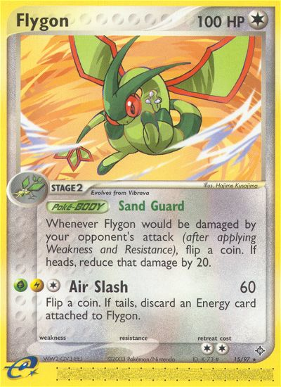 Flygon (15/97) [EX: Dragon] | Dragon's Lair Comics and Fantasy Houston TX