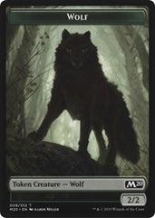 Zombie // Wolf Double-Sided Token [Game Night 2019 Tokens] | Dragon's Lair Comics and Fantasy Houston TX